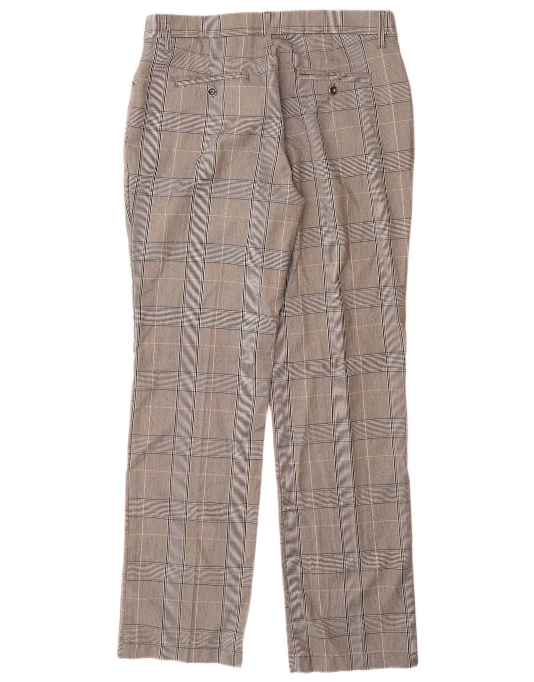 Lee Γυναικείο Μεσοπρόθεσμο Casual Παντελόνι US 12 Large W32 L32 Grey Polyester