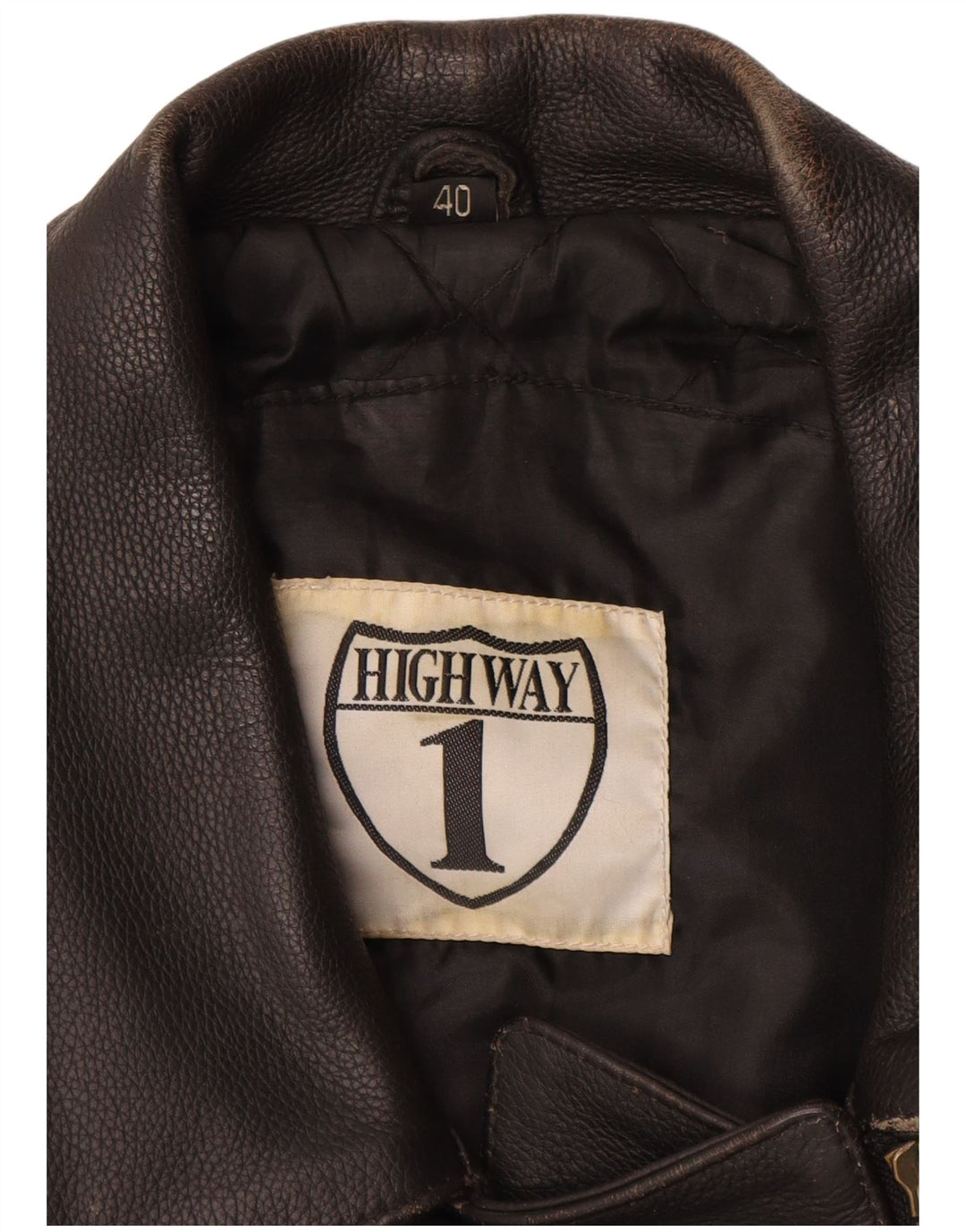 HIGHWAY 1 Γυναικείο Biker Jacket IT 40 Small Black Leather