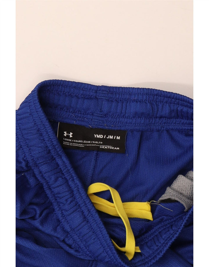 UNDER Armour Boys Heat Gear Graphic Sport σορτς 9-10 ετών Μεσαίο μπλε