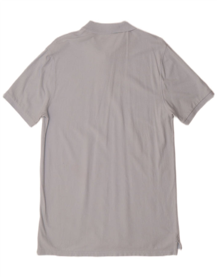 J. CREW Mens Tall Polo Shirt Large Blue Cotton