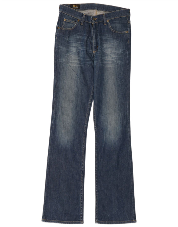 Lee Mens REED Bootcut Jeans W32 L34 Μπλε βαμβακερό