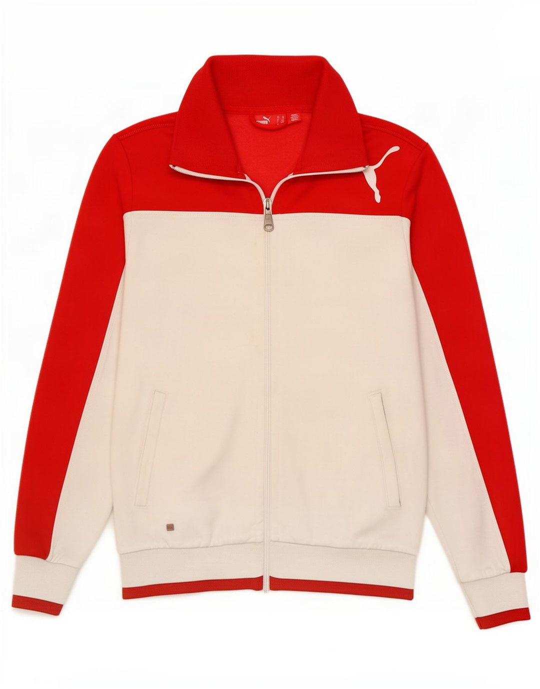 Ανδρική φόρμα Puma Top Jacket XS White Colourblock Polyester