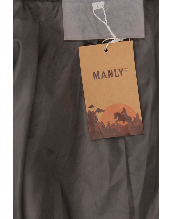 Vintage Ανδρικό Πανωφόρι UK 40 Large Grey