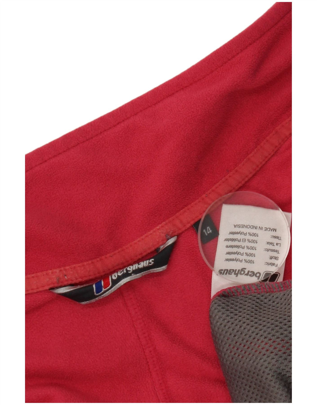 Berghaus Γυναικείο Fleece Jacket UK 14 Medium Pink Polyester