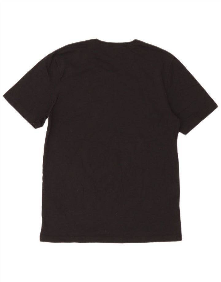 Ανδρικό T-Shirt Hugo Boss Τοπ μεσαίο μαύρο βαμβακερό