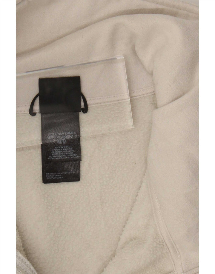 The North Face Γυναικείο Bomber Jacket UK 12 Medium White Polyester