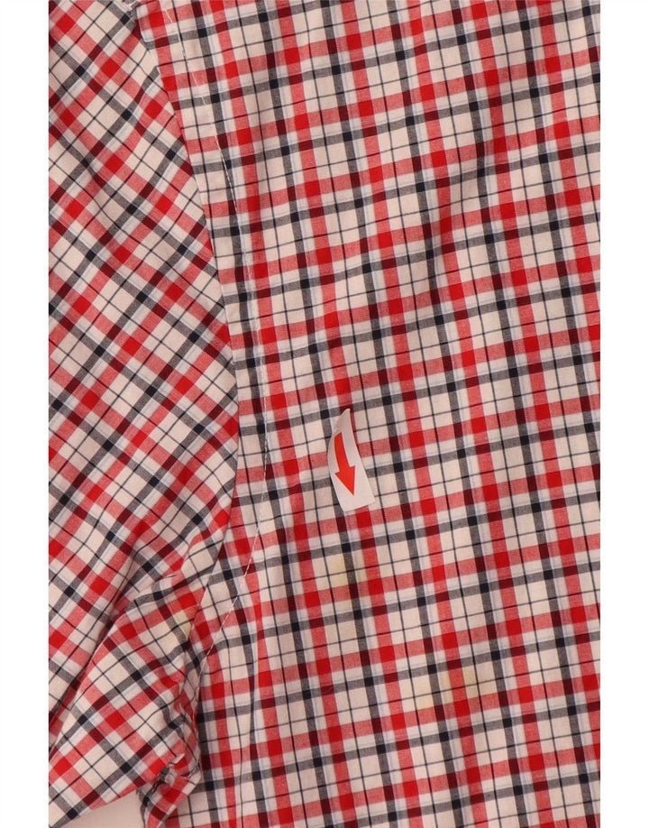 Ανδρικό πουκάμισο Tommy Hilfiger Custom Fit Μικρό κόκκινο βαμβακερό