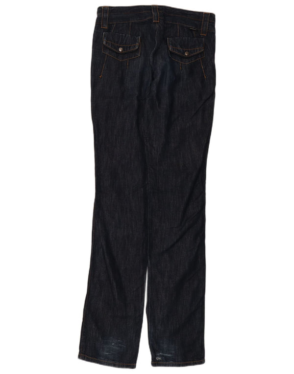 CALVIN KLEIN Γυναικείο ίσιο τζιν W27 L35 Navy Blue Cotton