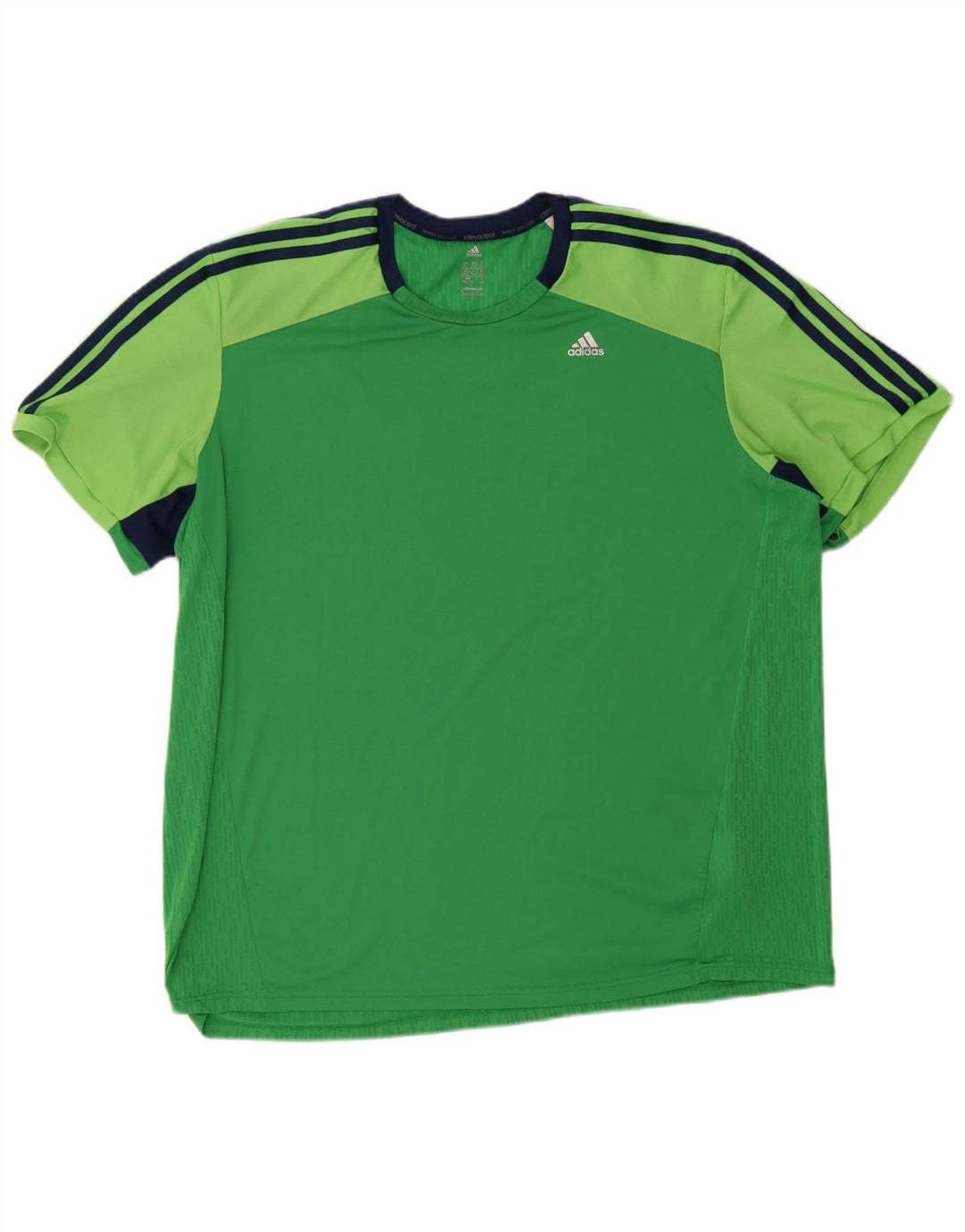 Ανδρικό T-Shirt Adidas Climacool Top 2XL πράσινο χρώμα πολυεστέρα