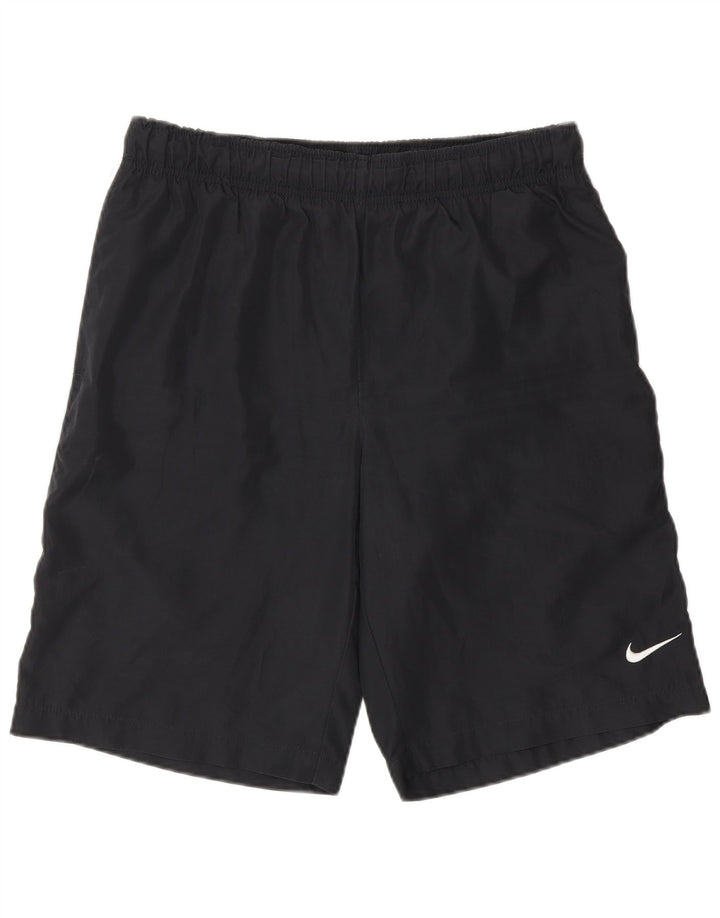 Ανδρικό σορτς κολύμβησης Nike από μεσαίο μαύρο πολυεστέρα
