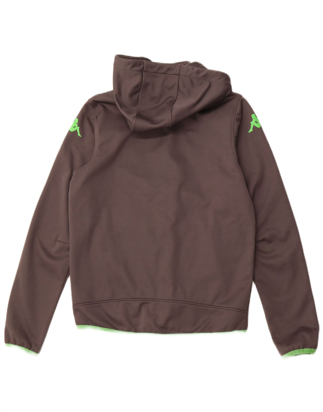 KAPPA Ανδρική φόρμα αθλητικής φόρμας με κουκούλα Borussia Mönchengladbach Top μπουφάν μικρό γκρι