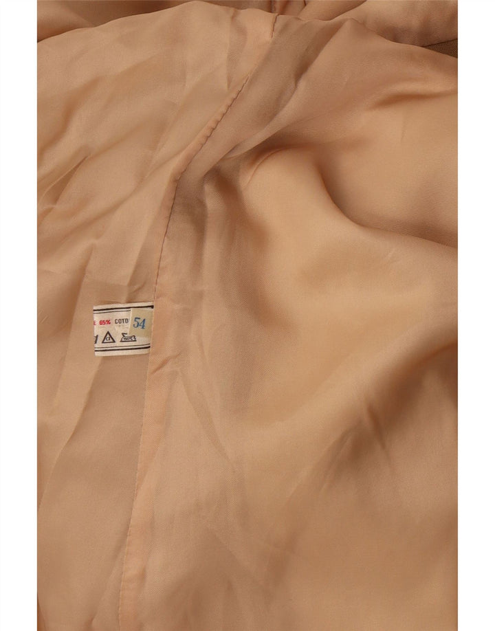 Vintage Ανδρική καμπαρντίνα UK 38 Medium Beige Polyester