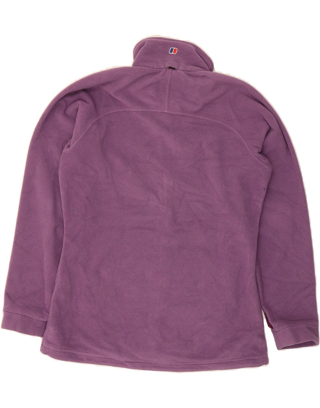 BERGHAUS Womens Fleece Jacket UK 14 Large  Purple Polyester Vintage Berghaus and Second-Hand Berghaus from Messina Hembry 