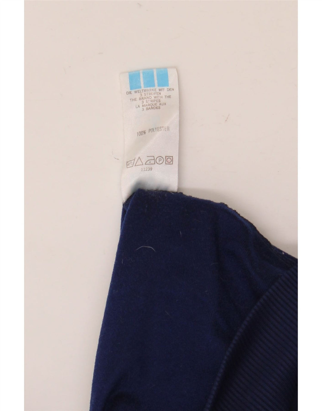 Ανδρική φόρμα Adidas Top Jacket UK 36/38 Small Navy Blue Polyester