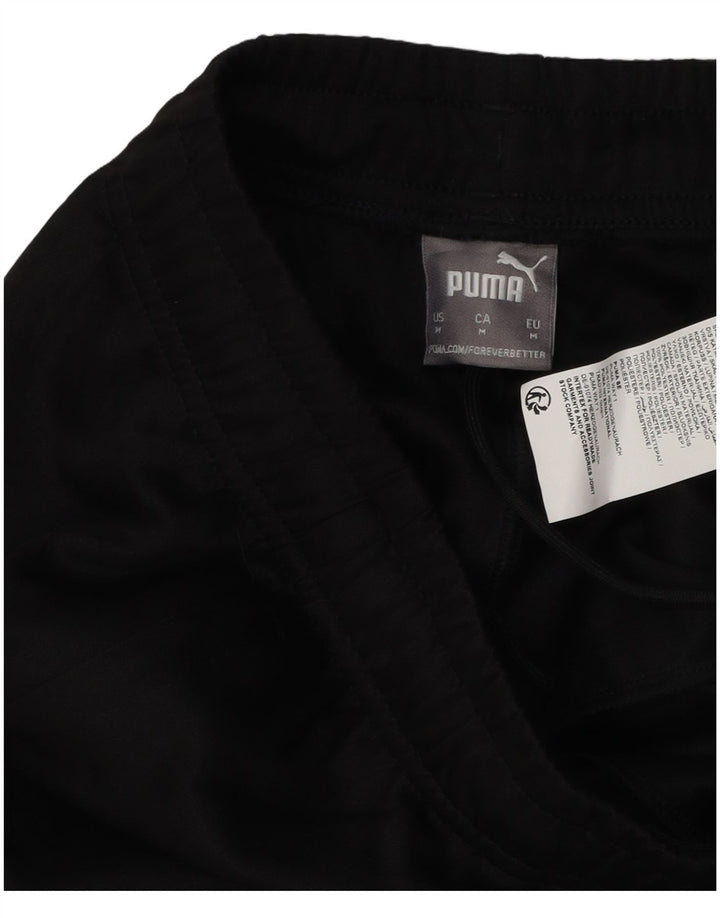 Ανδρική αθλητική φόρμα Puma Παντελόνι μεσαίου μαύρου χρώματος πολυεστέρας
