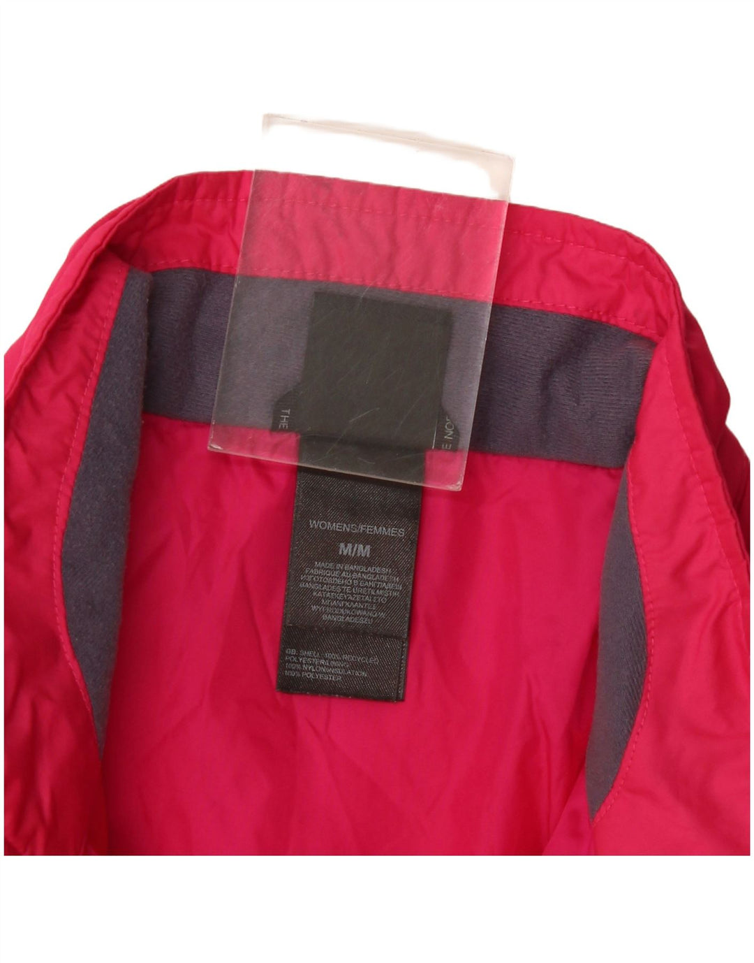 The North Face γυναικείο padded Jacket UK 12 Medium Pink Polyester