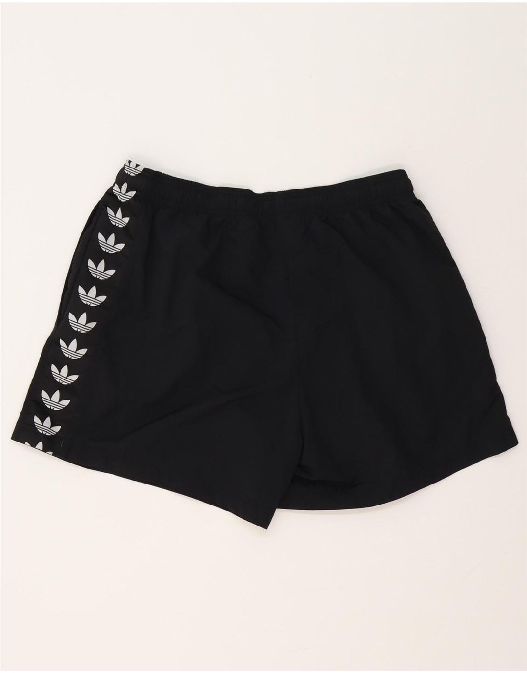 Ανδρικό γραφικό αθλητικό σορτς ADIDAS μεγάλο μαύρο πολυεστέρα