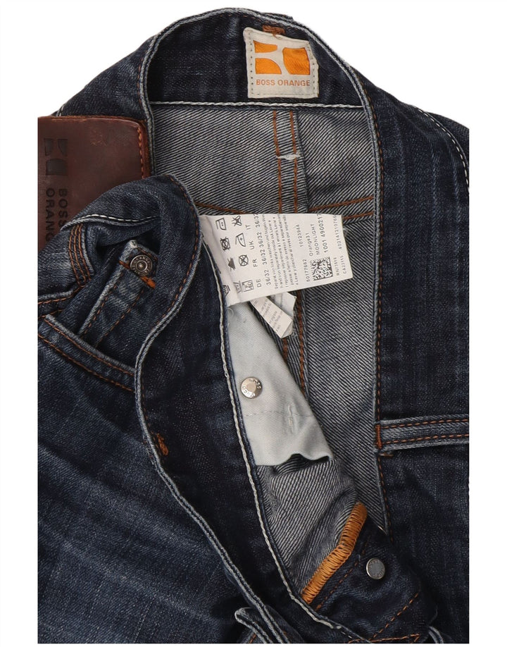 Ανδρικό τζιν σορτς Hugo Boss W36 μεγάλο μπλε