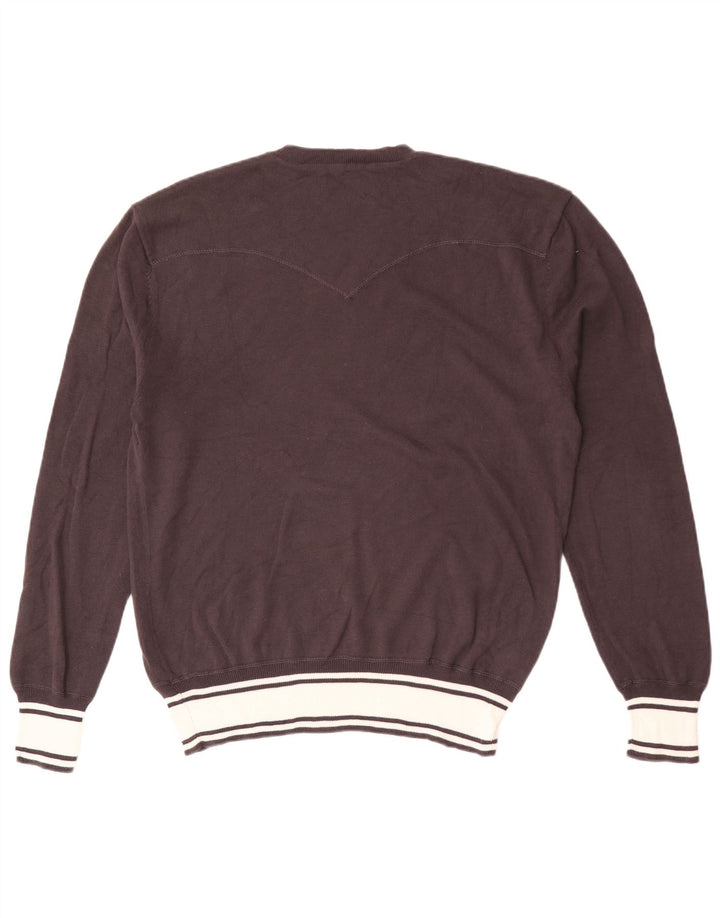 Ανδρικό πουλόβερ Levi's Crew Neck Jumper XL Καφέ βαμβακερό