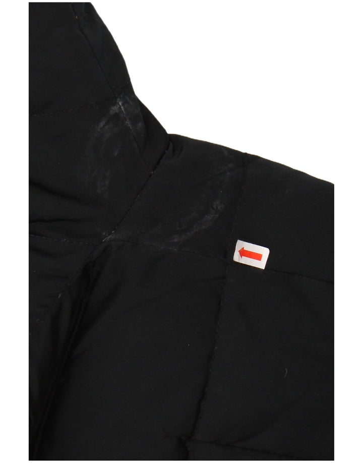 Γυναικείο μπουφάν ZARA με κουκούλα UK 12 Medium Black