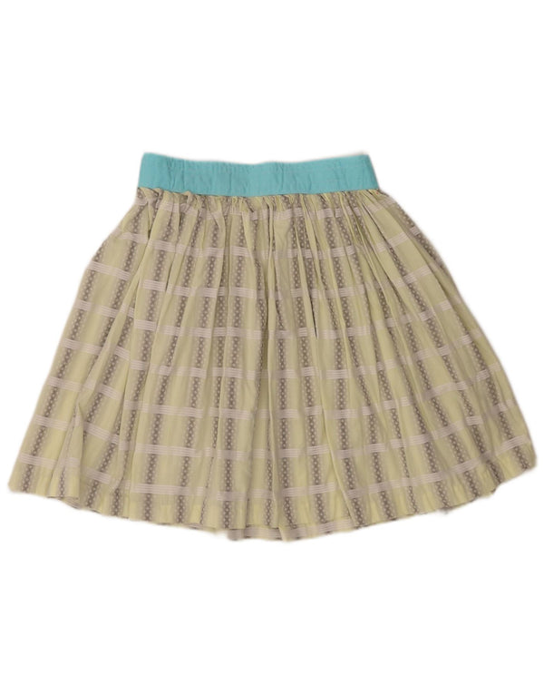 Vintage γυναικεία πλισέ φούστα W26 Small Green Check