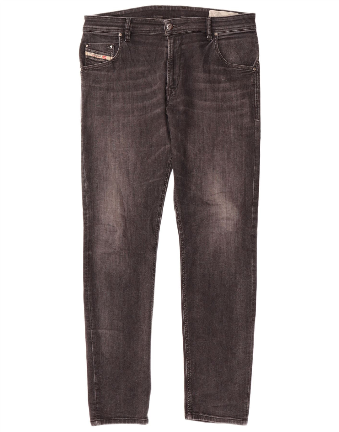 DIESEL Ανδρικό Krayver Regular Carrot Slim Jeans W34 L32 Γκρι βαμβακερό