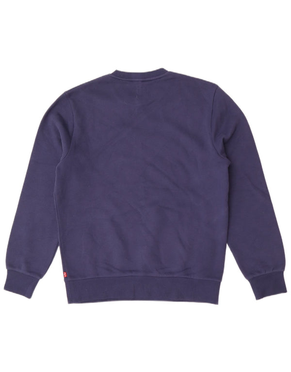 Ανδρικό φούτερ Levi's Graphic Standard Fit Jumper Small Navy Blue Classic
