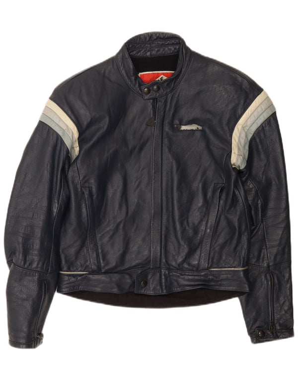 Dainese Ανδρικό Δερμάτινο Μπουφάν Racer IT 50 Medium Navy Blue Colourblock