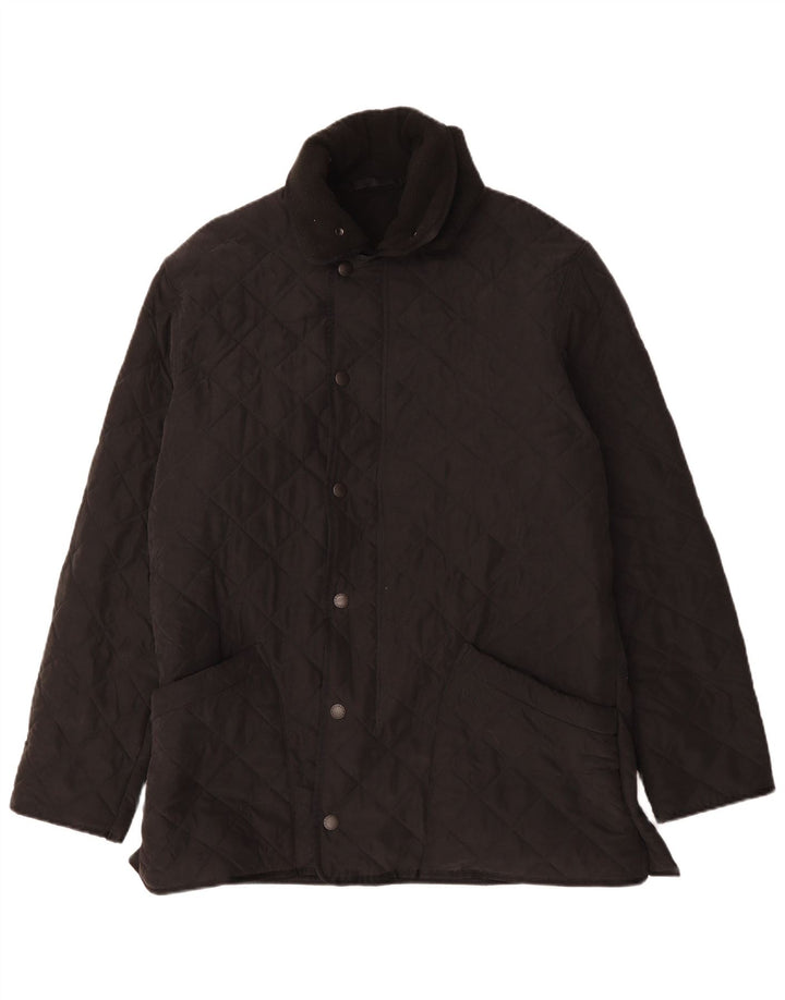 Ανδρικό καπιτονέ μπουφάν BARBOUR UK 40 Large Black