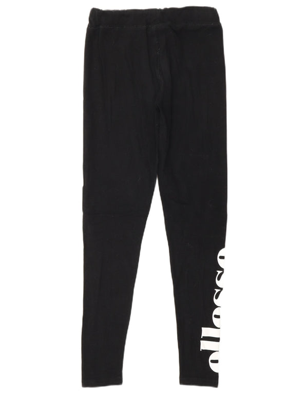 ELLESSE Γυναικείο Γραφικό Κολάν UK 8 Small Black
