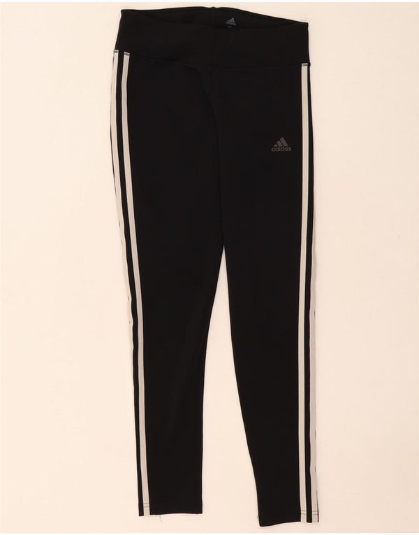Γυναικεία κολάν ADIDAS Climalite UK 8/10 Small Black Polyester