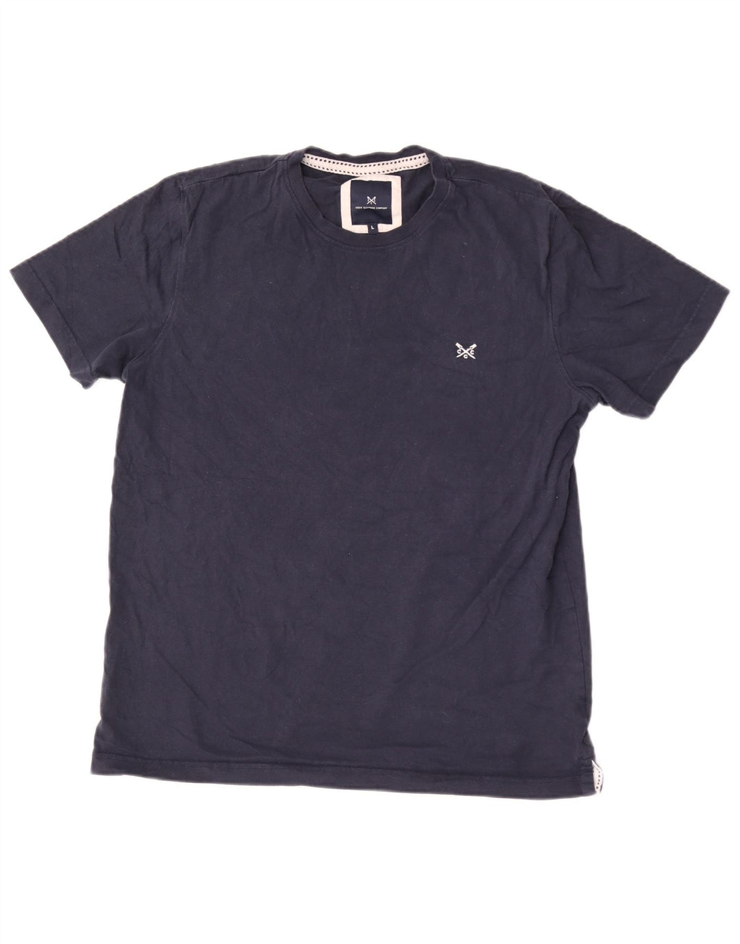 Γυναικείο T-Shirt Crew Clothing Top Large Navy Blue