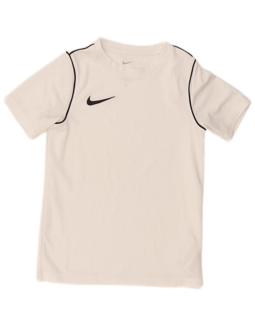 Μπλουζάκι NIKE Boys Dri Fit T-shirt 8-9 ετών μικρό λευκό πολυεστέρα