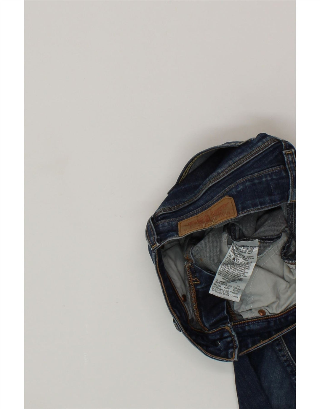 LEVI'S Womens 570 Tapered Jeans W26 L29 Blue Cotton Vintage Levi's and Second-Hand Levi's from Messina Hembry 