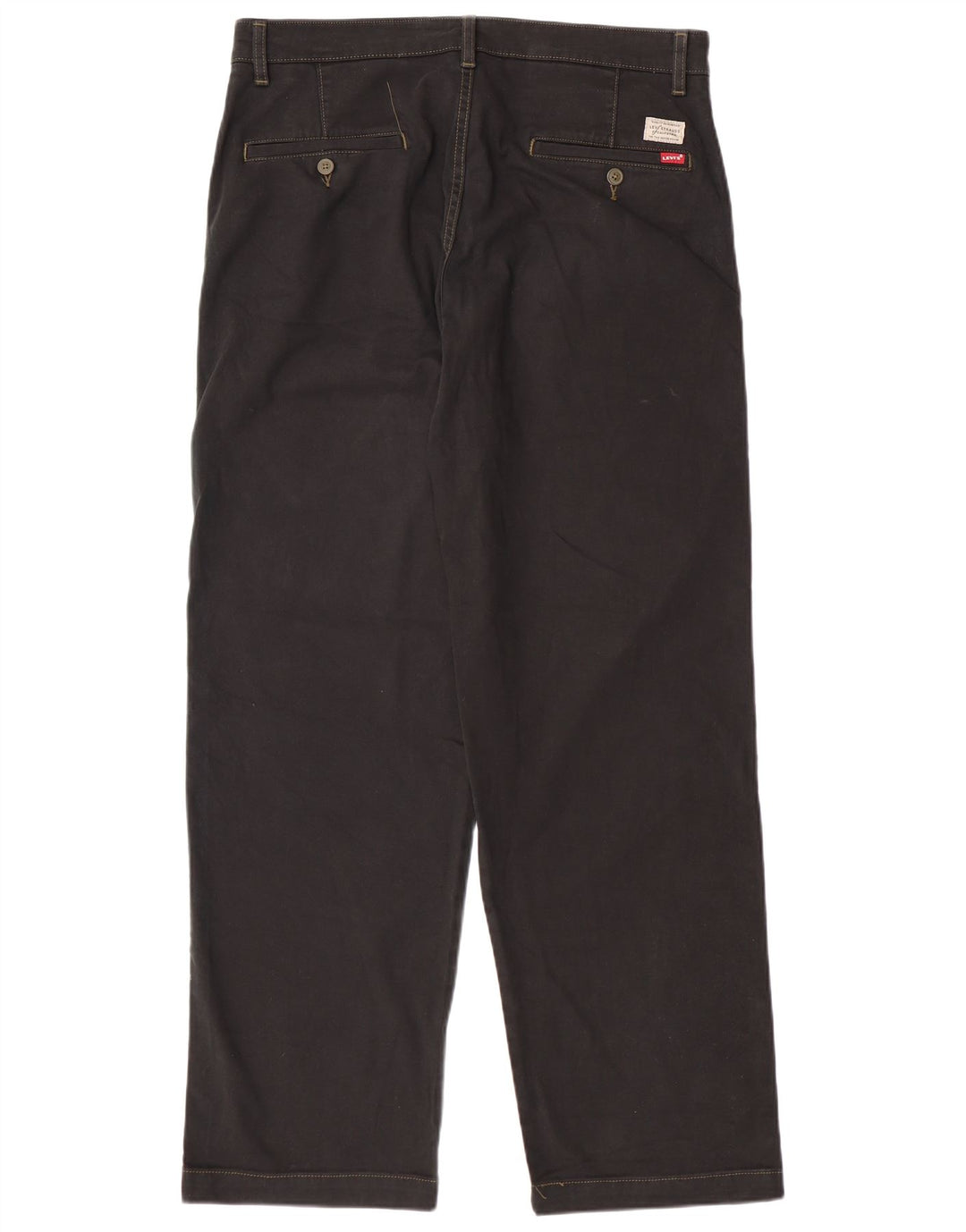 LEVI'S Ανδρικό 540 ίσιο παντελόνι Chino W33 L29 Μαύρο βαμβακερό