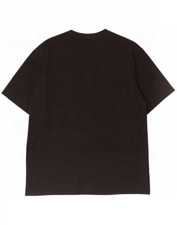 Ανδρικό T-Shirt Fila Top Μεσαίο μαύρο βαμβακερό
