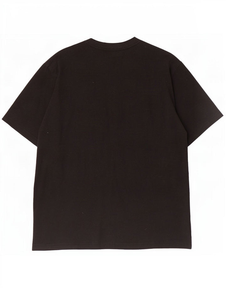 Ανδρικό T-Shirt Fila Top Μεσαίο μαύρο βαμβακερό