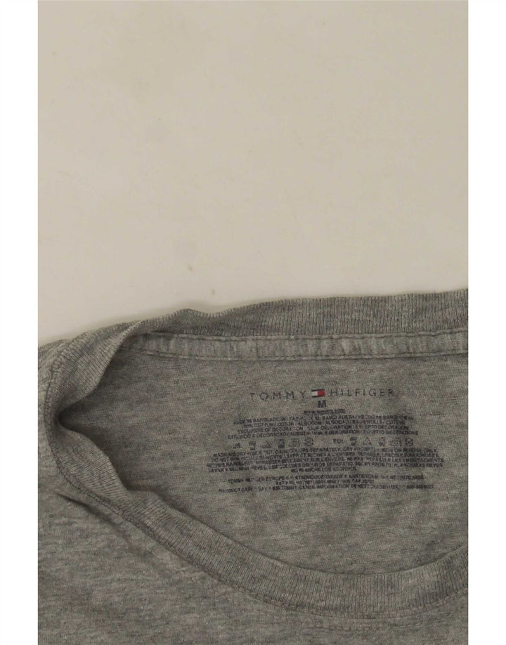 Ανδρικό T-Shirt Tommy Hilfiger Top Βαμβακερό μεσαίο γκρι