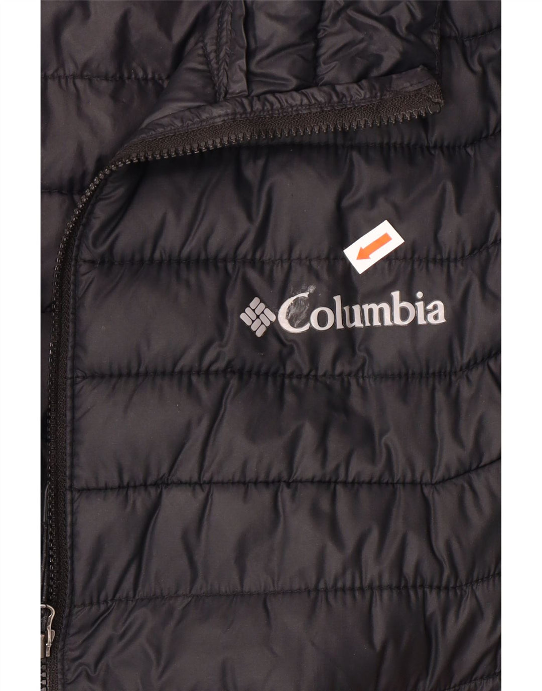 COLUMBIA Ανδρικό padded Gilet UK 40 Large Black Nylon