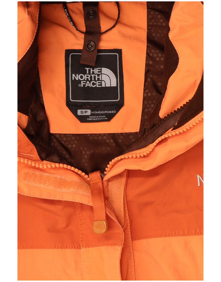 Το North Face γυναικείο μπουφάν βροχής Hyvent UK 10 Small Orange Colourblock