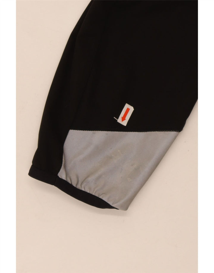 Skechers Ανδρική αθλητική φόρμα με κουκούλα Top Jacket Large Black Colourblock Polyester