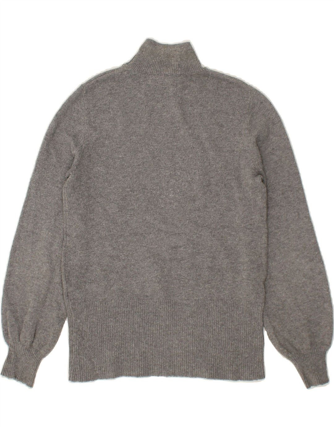 OASIS Womens Turtle Neck Jumper Sweater UK 10 Small Grey Polyester Vintage Oasis and Second-Hand Oasis from Messina Hembry 