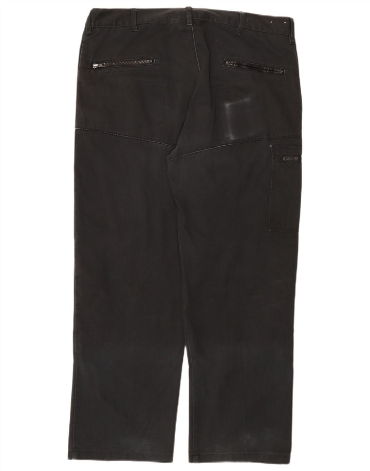 Ανδρικό ίσιο παντελόνι Cargo Dickies W38 L29 Μαύρο πολυεστέρα