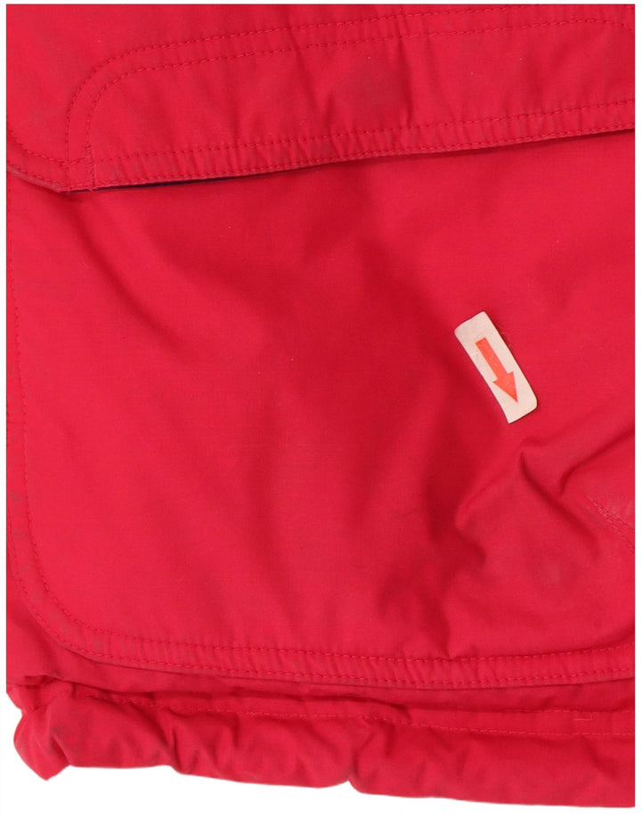 Ανδρικό μπουφάν Diadora Loose Fit με επένδυση UK 36 Small Red Colourblock Πολυεστέρας