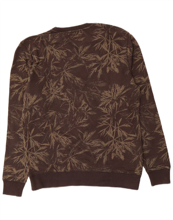 Ανδρικό γραφικό φούτερ Vans Jumper Μικρό καφέ φλοράλ βαμβακερό