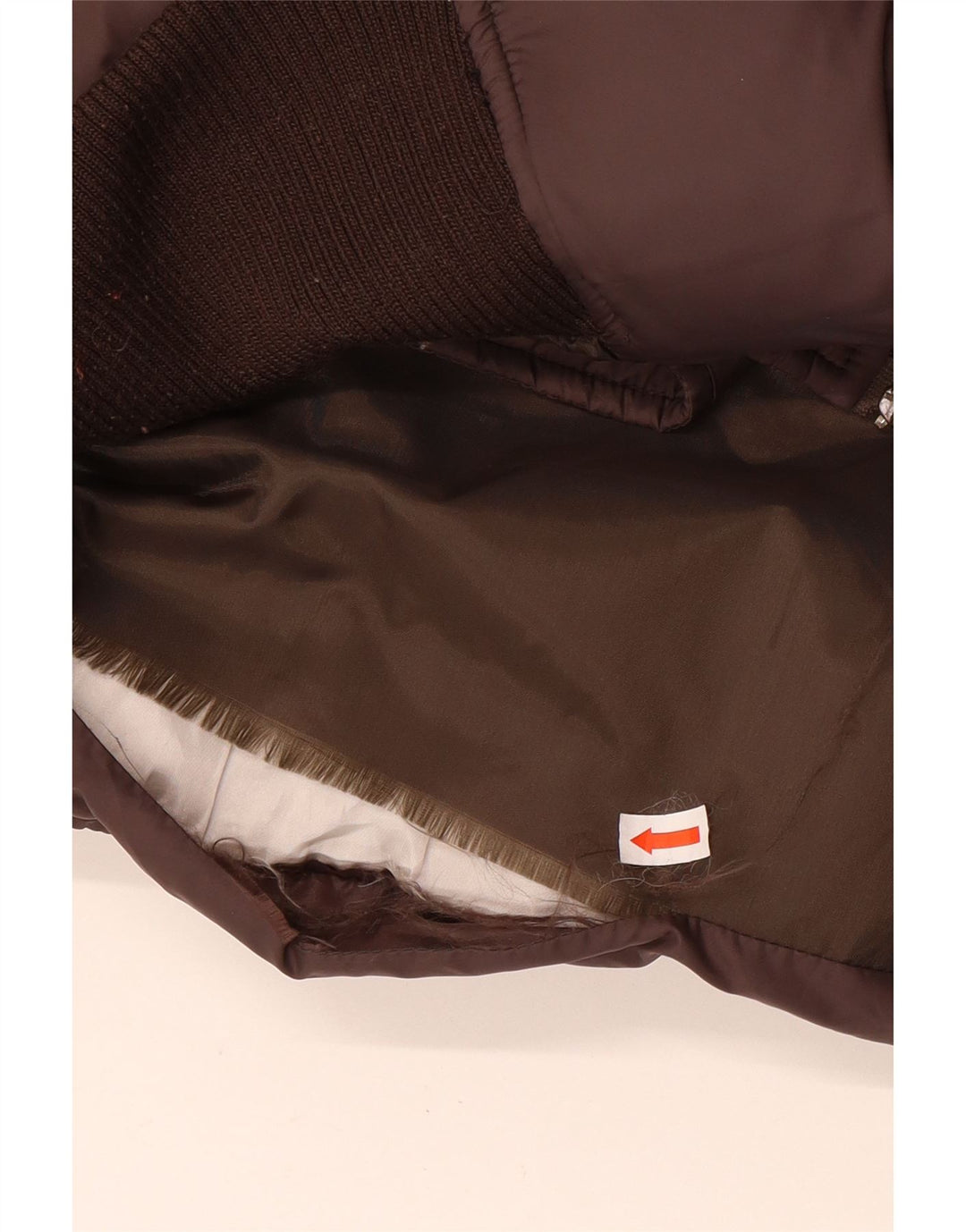 i Blues γυναικείο μπουφάν με επένδυση UK 10 Small Brown Polyamide