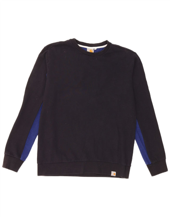 Ανδρικό φούτερ Carhartt Jumper, μεσαίο μπλε ναυτικό, βαμβακερό