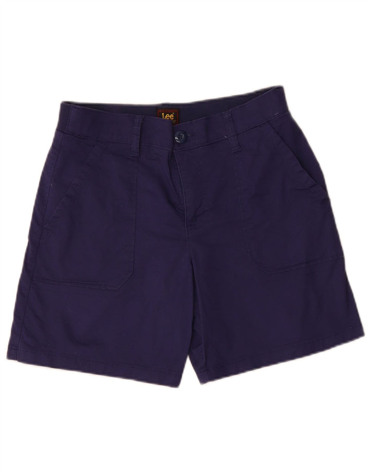 Lee Γυναικείο Σορτς Chino US 6 Medium W30 Navy Blue από βαμβάκι