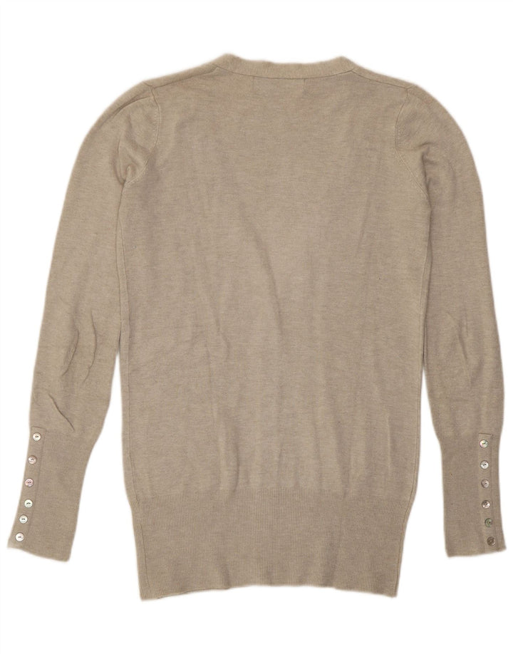 Zara Γυναικεία Ζακέτα UK 10 Small Grey