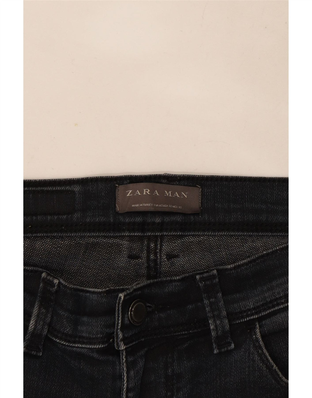 Zara Ανδρικό Slim Jeans EU 42 Large W32 L29 Blue